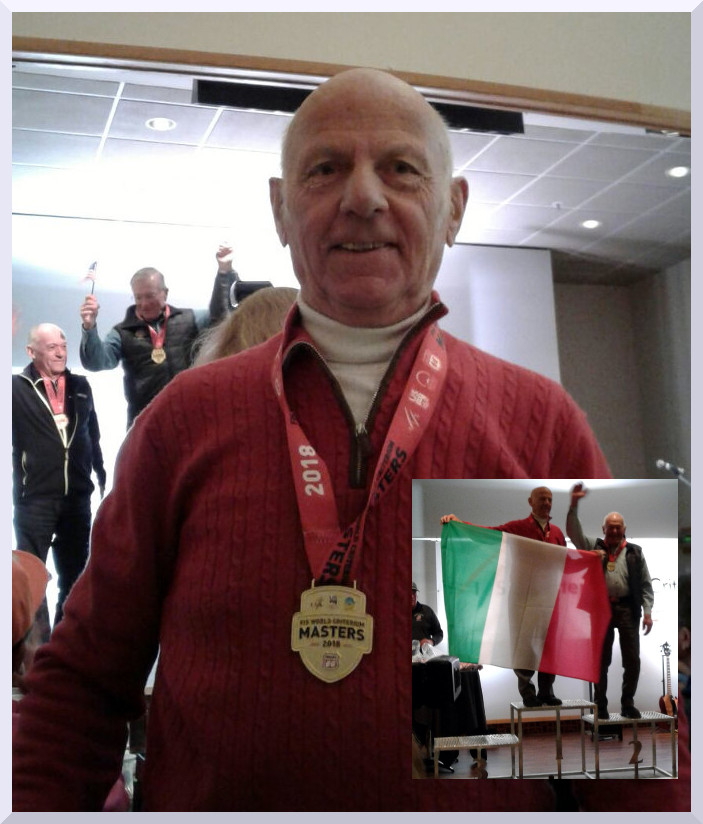 Alberto Corsi vince il SuperG ai Mondiali Master